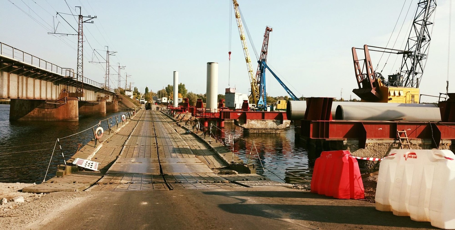 у нікопольському районі розпочали реконструкцію мосту через річку чортомлик - зображення 1